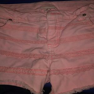 Peach shorts